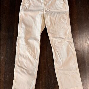 J. Crew Cream Casual Trousers